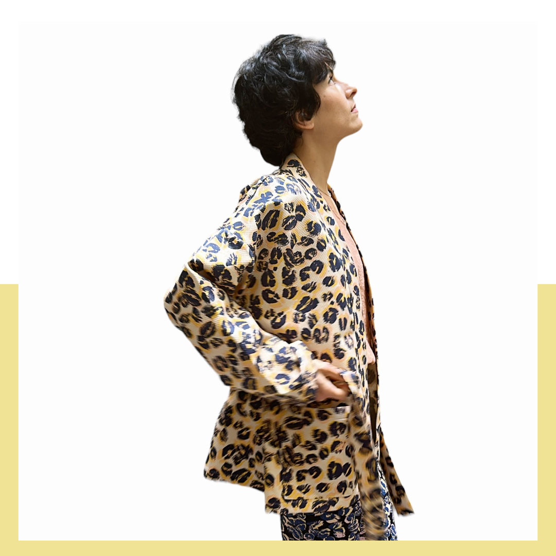 Kimono jacket Flopard cream ss 24