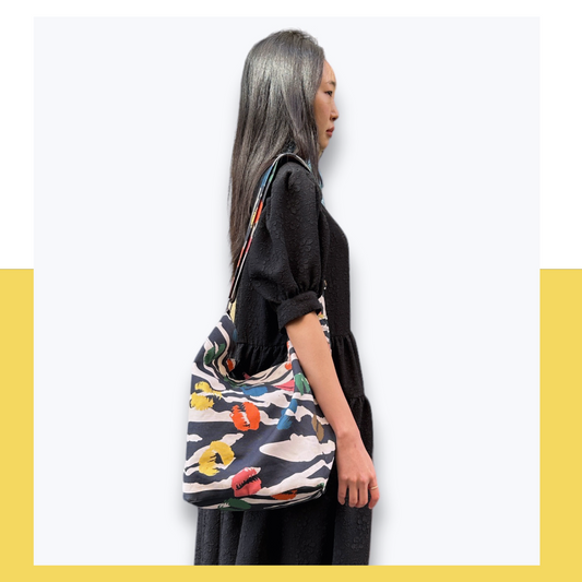 Paris Bag: Multicolours Zebra Flopard