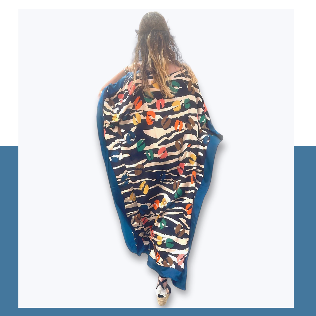 Kaftan: Flopard Multicolours Zebra