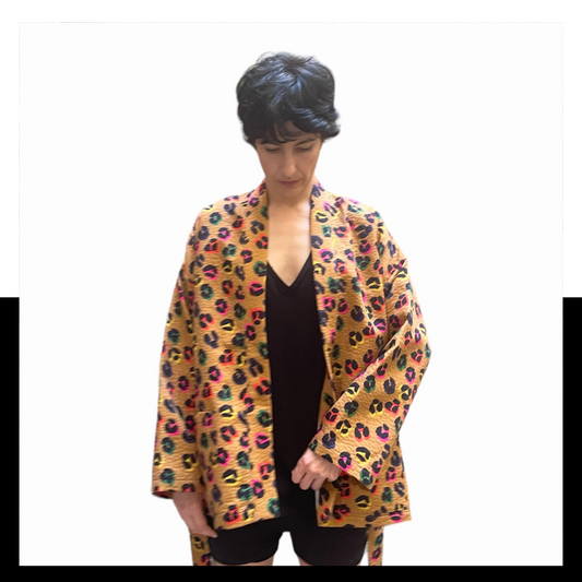 Kimono jacket Flopard Caramel pop