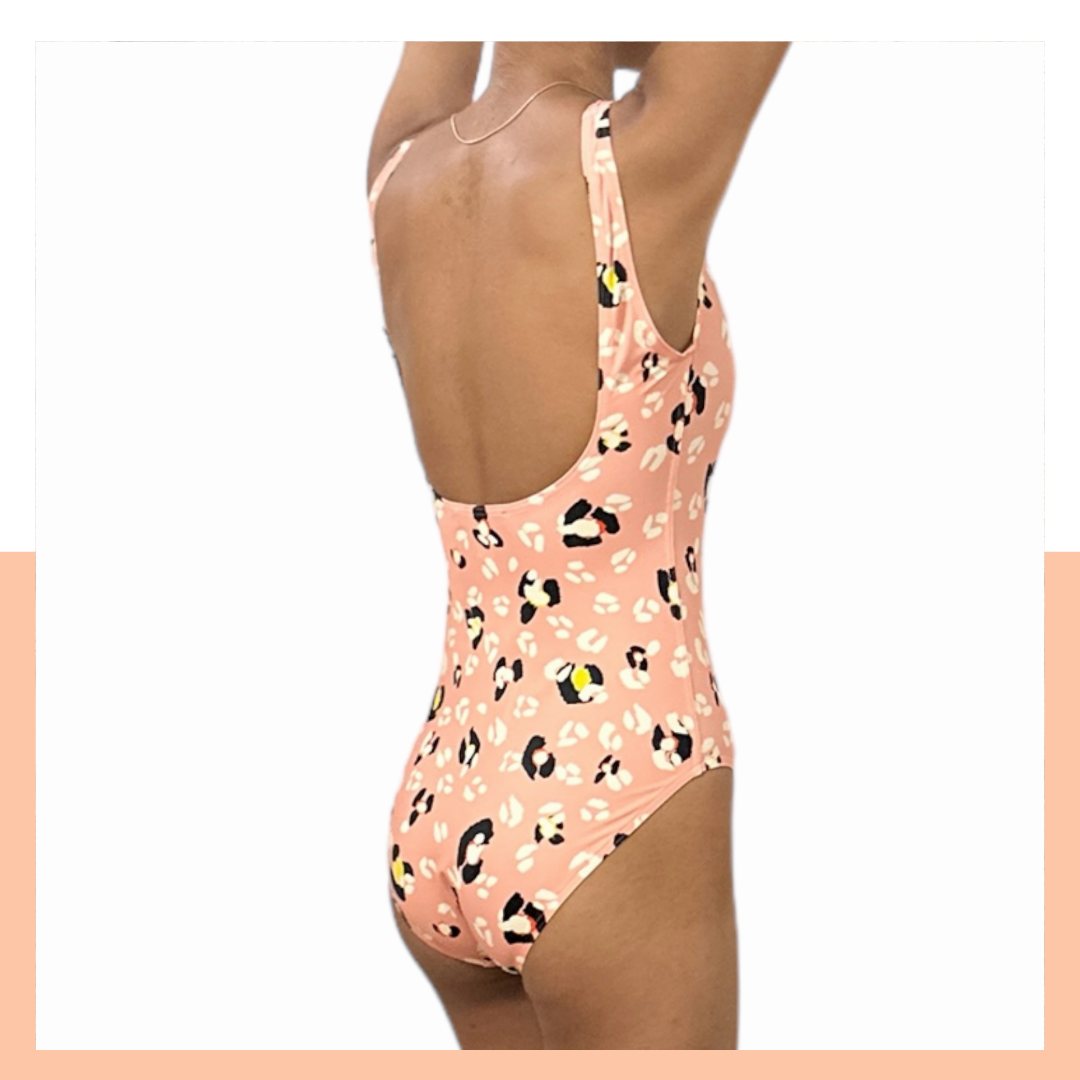 Olympic swimsuit Flopard pink