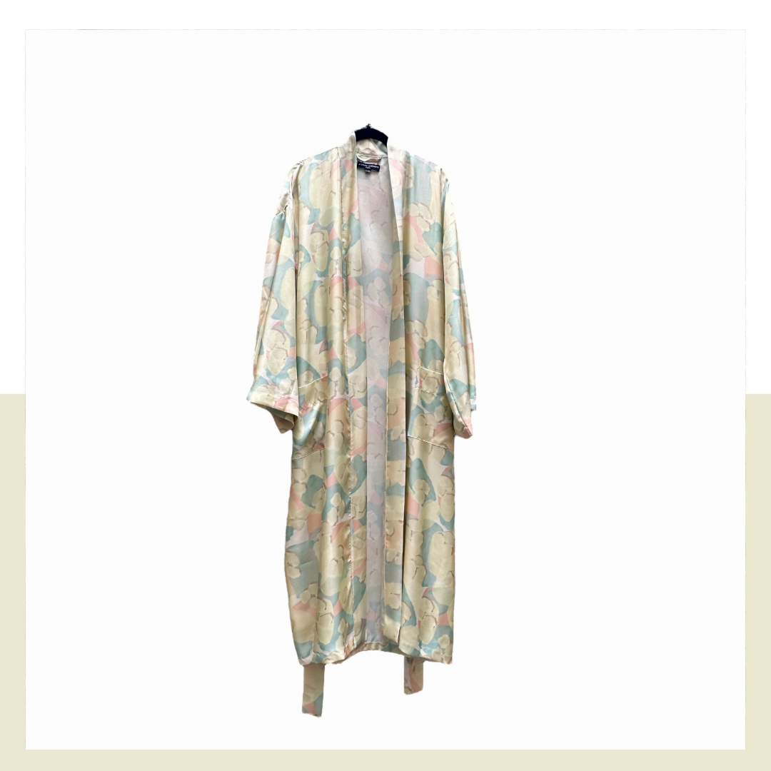 Silk kimono: Flopard Soft pastel