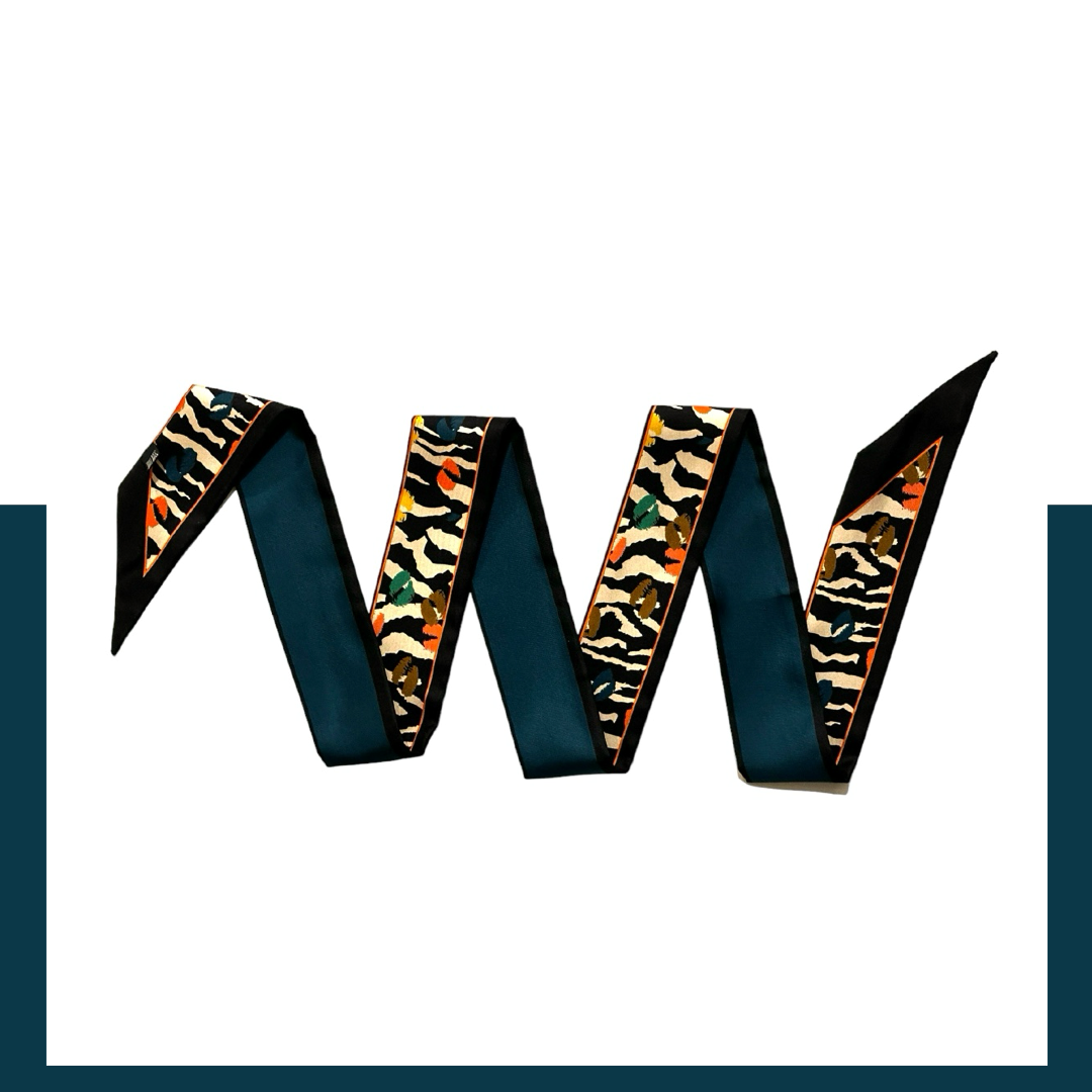 Ribbon Scarf: Multizebra Zebra multicolour Flopard