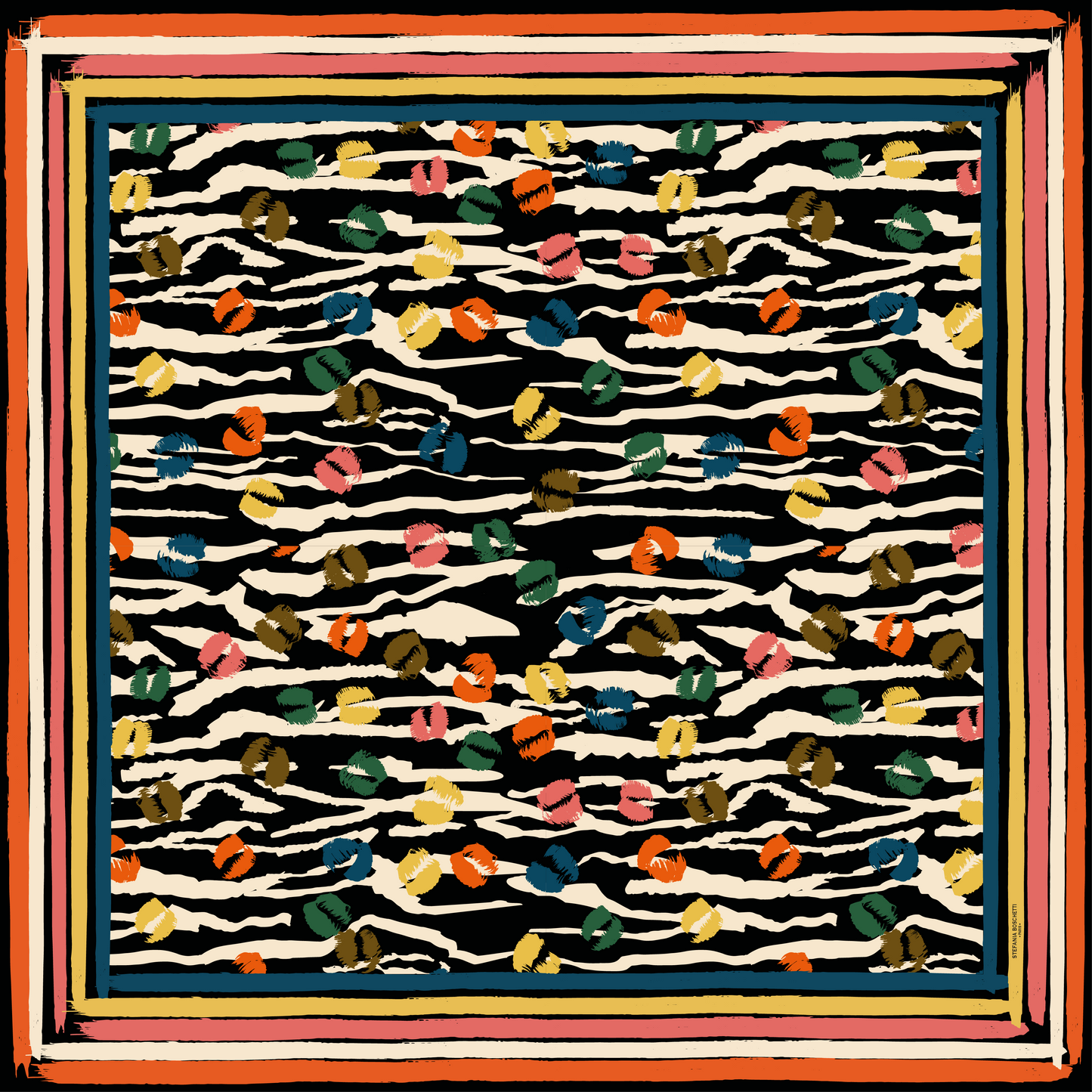 Flopard Multicolours zebra