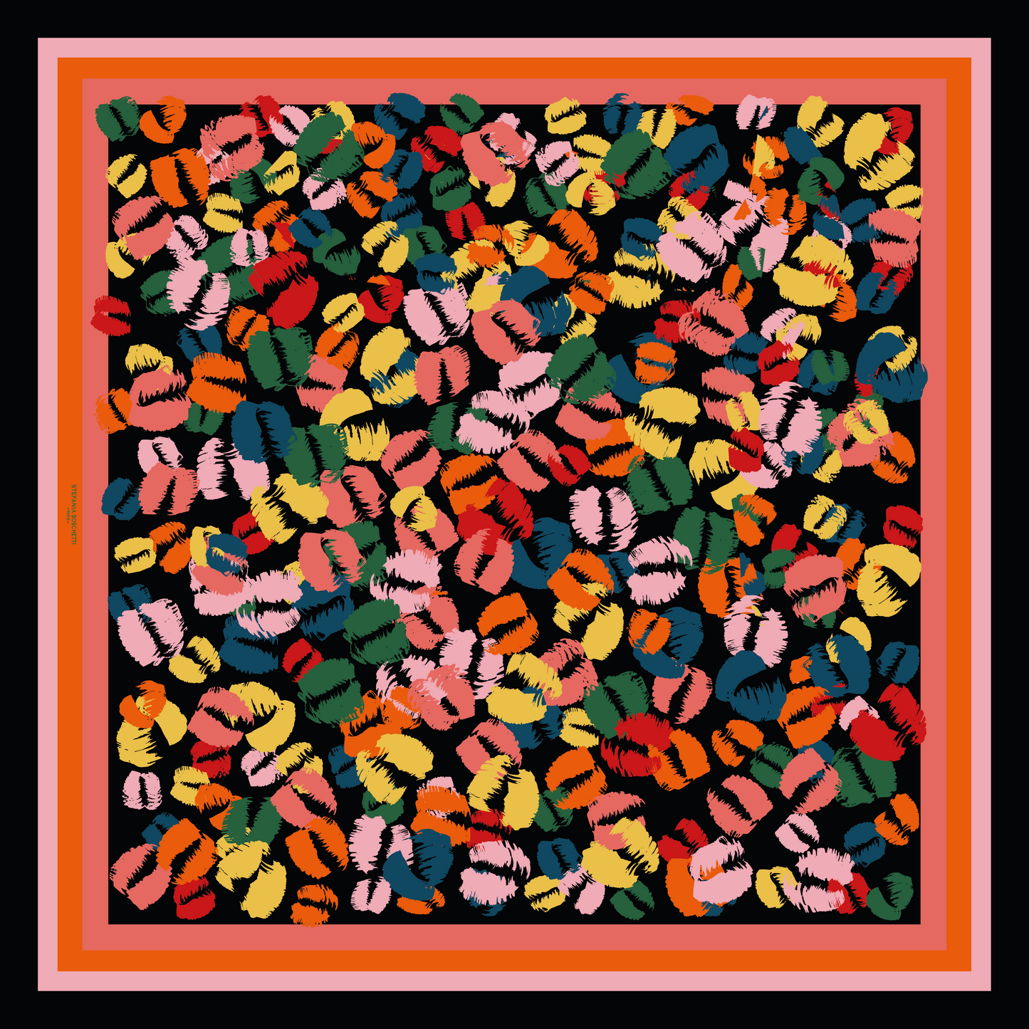 Flopard Black Multicolours