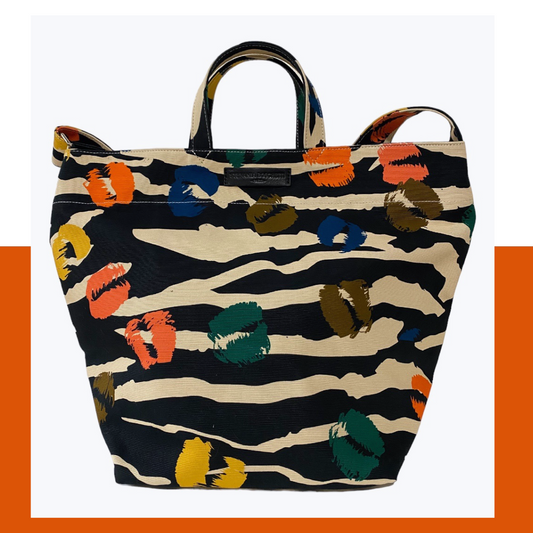 Paris Bag: Multicolours Zebra Flopard