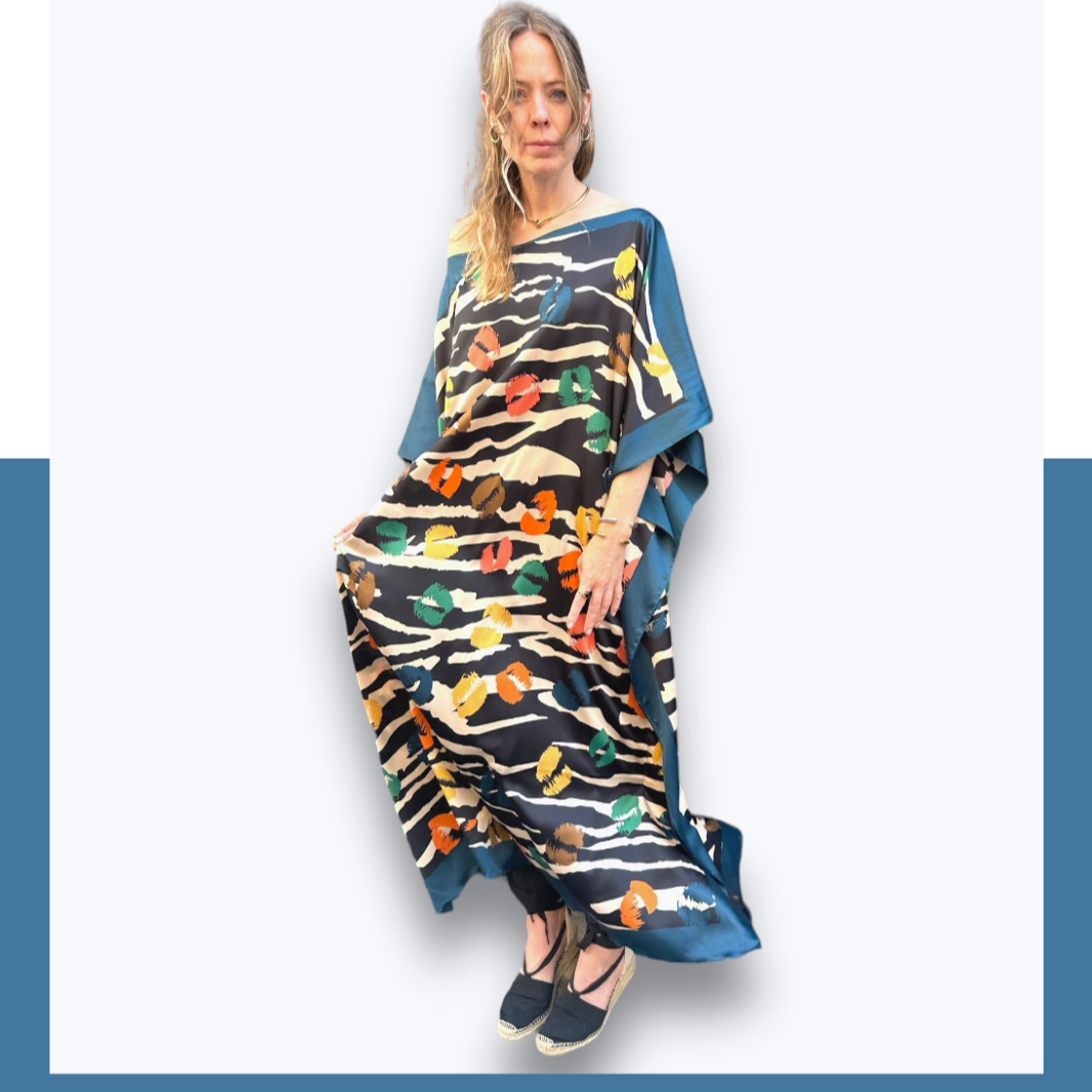 Kaftan: Flopard Multicolours Zebra