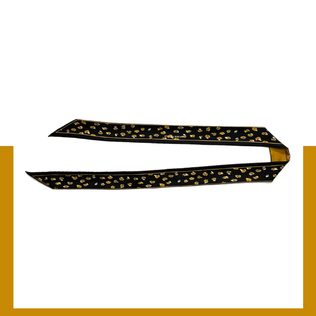 Ribbon Scarf: Flopard Gold