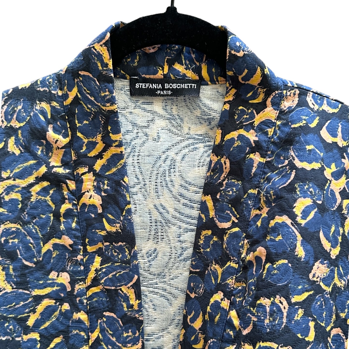 Kimono jacket Flopard black ss 24