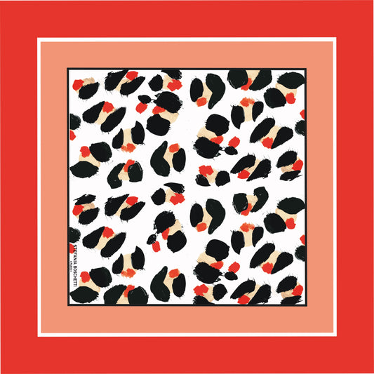 Petit carré: Flopard Red Vernis