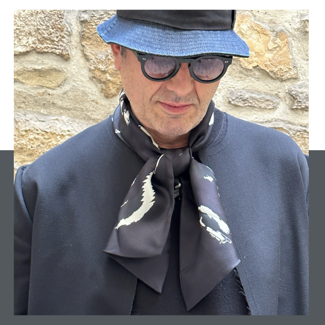 Lavalliere scarf: Flopard camouflage