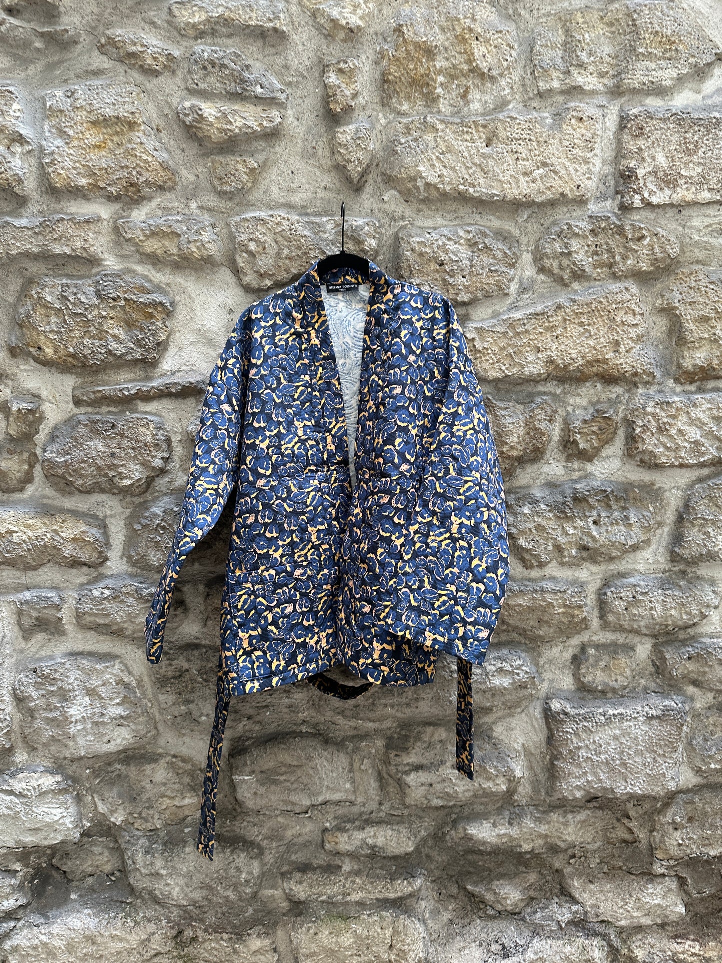 Kimono jacket Flopard black ss 24