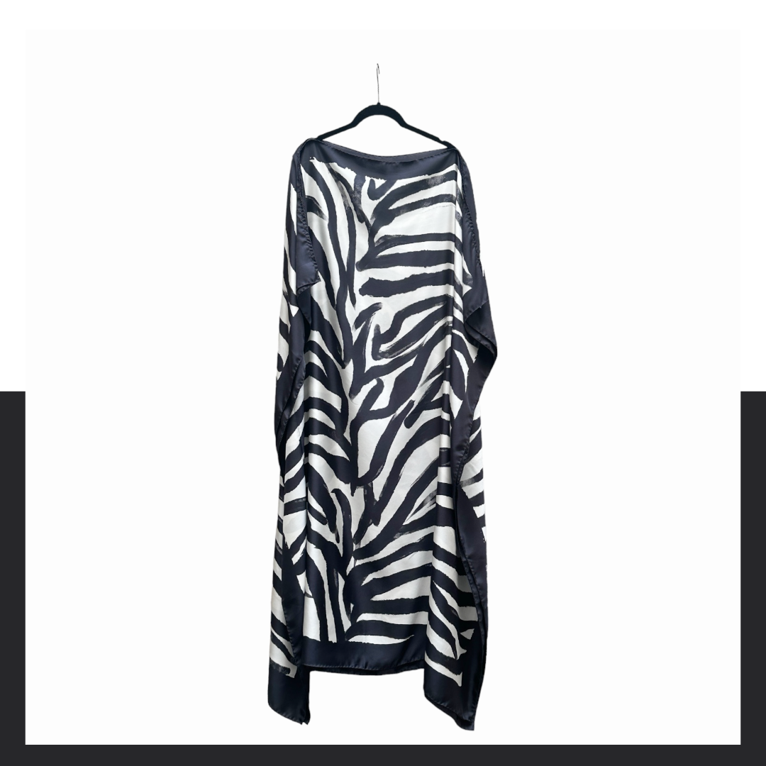 Kaftan: watercolour Zebra