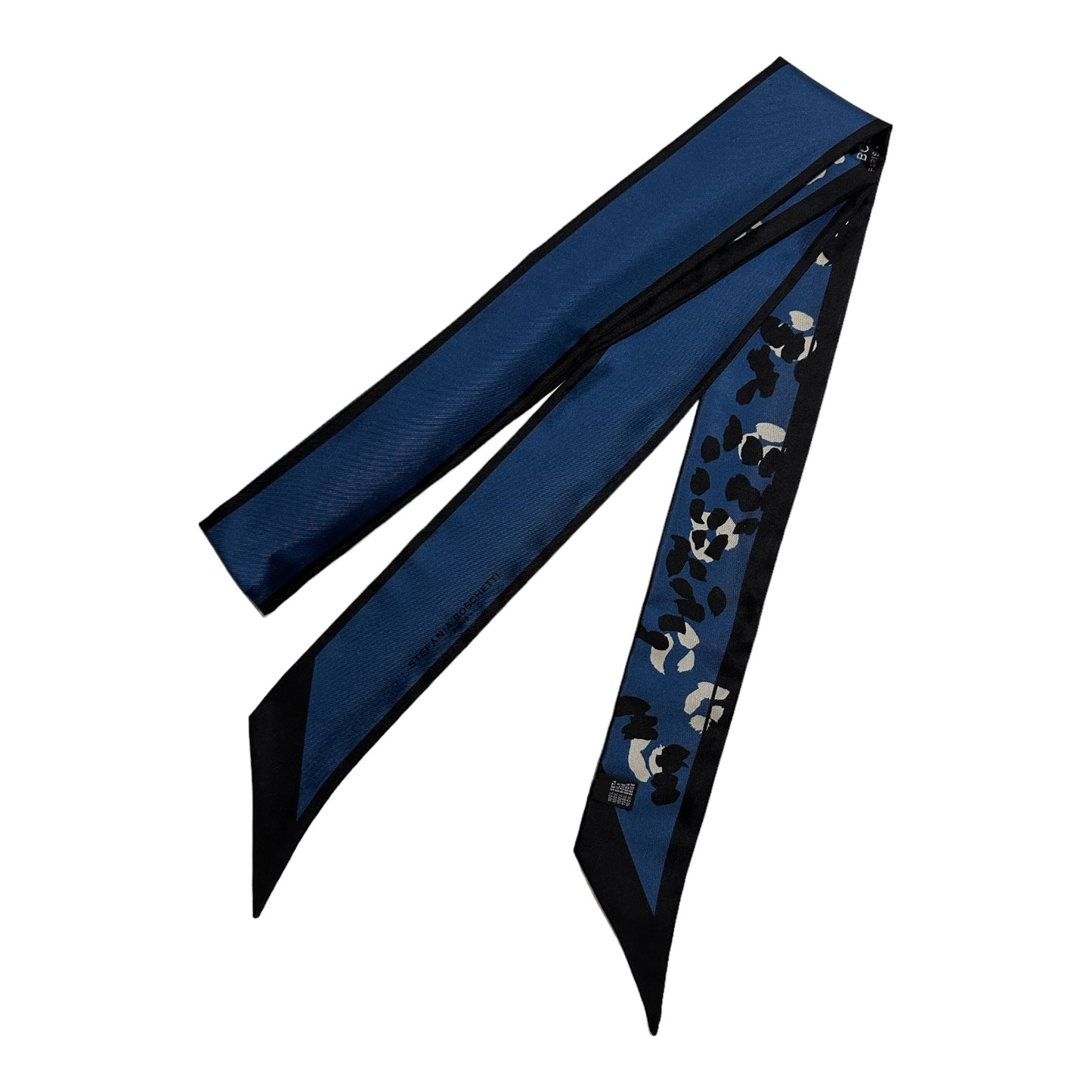 Ribbon Scarf: Flopard Dandelion Flopard blue