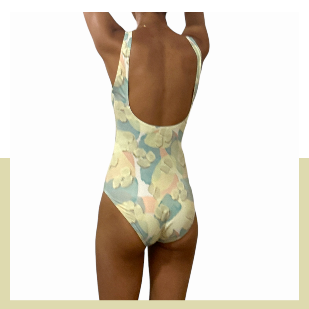 Olympic swimsuit Flopard  soft pastel
